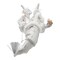 Kurt Adler 15-Inch Silver and White Kringle Klaus Elf Ornament